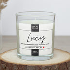 Friend Personalised Candle Gift | Number 1 Friend Gift | Best Friend Candle | Thank You Friend | Friend Birthday Message | Friend Name Gift Etsy