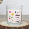 You are the Best Friend Personalised Candle Gift | Best Friend Appreciation Gift | Thank You Friend Candle | Friend Personalised Message Etsy