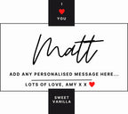 I Love you Boyfriend Personalised Candle | Custom Boyfriend Gift | Romantic Candle for Boyfriend | Cute Boyfriend Message Personalised Gift Etsy