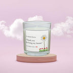 Thank You for Being My Auntie Personalised Candle Gift | Aunty Message | Cute Thoughtful Candle for Auntie | Thank You | Auntie Message Gift Etsy