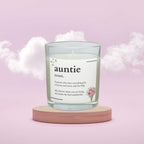 Auntie Noun Quote Personalised Candle Gift | Auntie Noun Gift | Auntie Definition Gift | Auntie Message Gift | Thoughtful Candle for Auntie Etsy