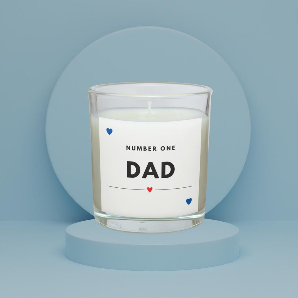 Number One Dad Personalised Candle | Number 1 Dad Gift | Dad Message Candle | Thoughtful Dad Gift | Dad Birthday Gift | From Son Daughter Etsy