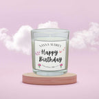 Happy Birthday Nanna Personalised Candle | Grandma Birthday Gift | Birthday Candle for Nan | Custom Birthday Message | Nanna Name Birthday Etsy