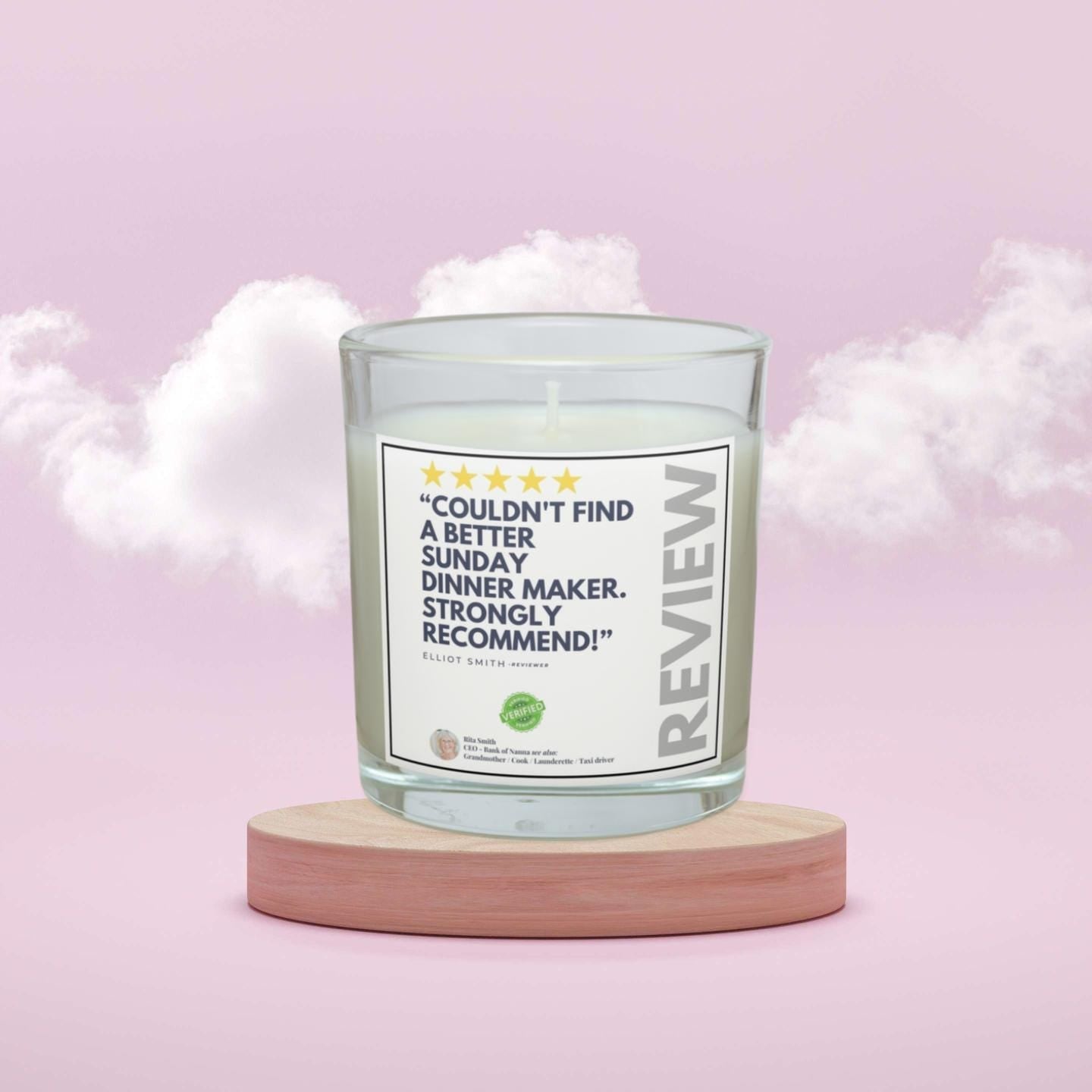 Nanna Funny Review Personalised Candle | Funny Gift for Nanna | Nanna Birthday | Nanna Christmas | Mother's Day | Novelty Nanna Review Gifts Etsy