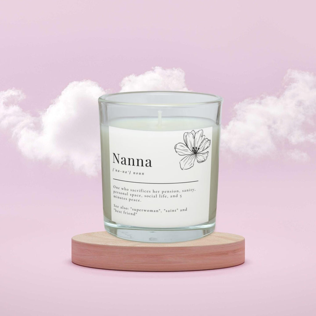 Funny Nanna Noun Message Personalised Candle | Nanna Joke Message Gift | Novelty Nanna Noun Candle | Gifts for Nan | Funny Nanna Birthday Etsy