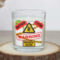 Fart Hazard Warning Personalised Candle | Funny Candle | Funny Gift | funny Farted Gift | Rude Fart Joke | Toilet Humour | Funny Family Joke Etsy