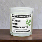 Fart Extinguisher Name Personalised Candle | Funny Fart Candle | Funny Fart Joke | Smelly Dog Fart Joke | Novelty Fart Personalised Candle Etsy