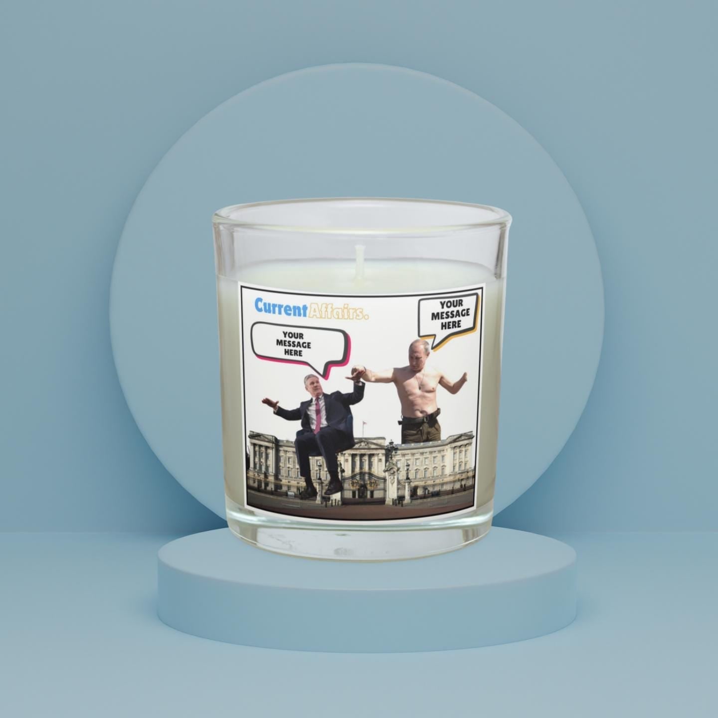 Vladimir Putin - Keir Starmer Funny Personalised Candle | Novelty UK Russia Candle | Putin Russia Gag Gift | Keir Starmer Funny Candle Gift Etsy