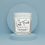My Last Fuck Personalised Candle | Funny Candle | Rude Gift | My Last Fuck, Oh look, It's on Fire | Funny Message Candle Gift | Last Fuck Etsy