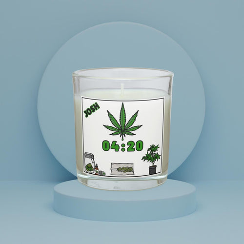 Cannabis 420 Personalised Candle | Gift for Weed Smokers | Stoner Name Gifts | 420 Club | Novelty Cannabis Gifts | Birthday | Christmas Gift Etsy