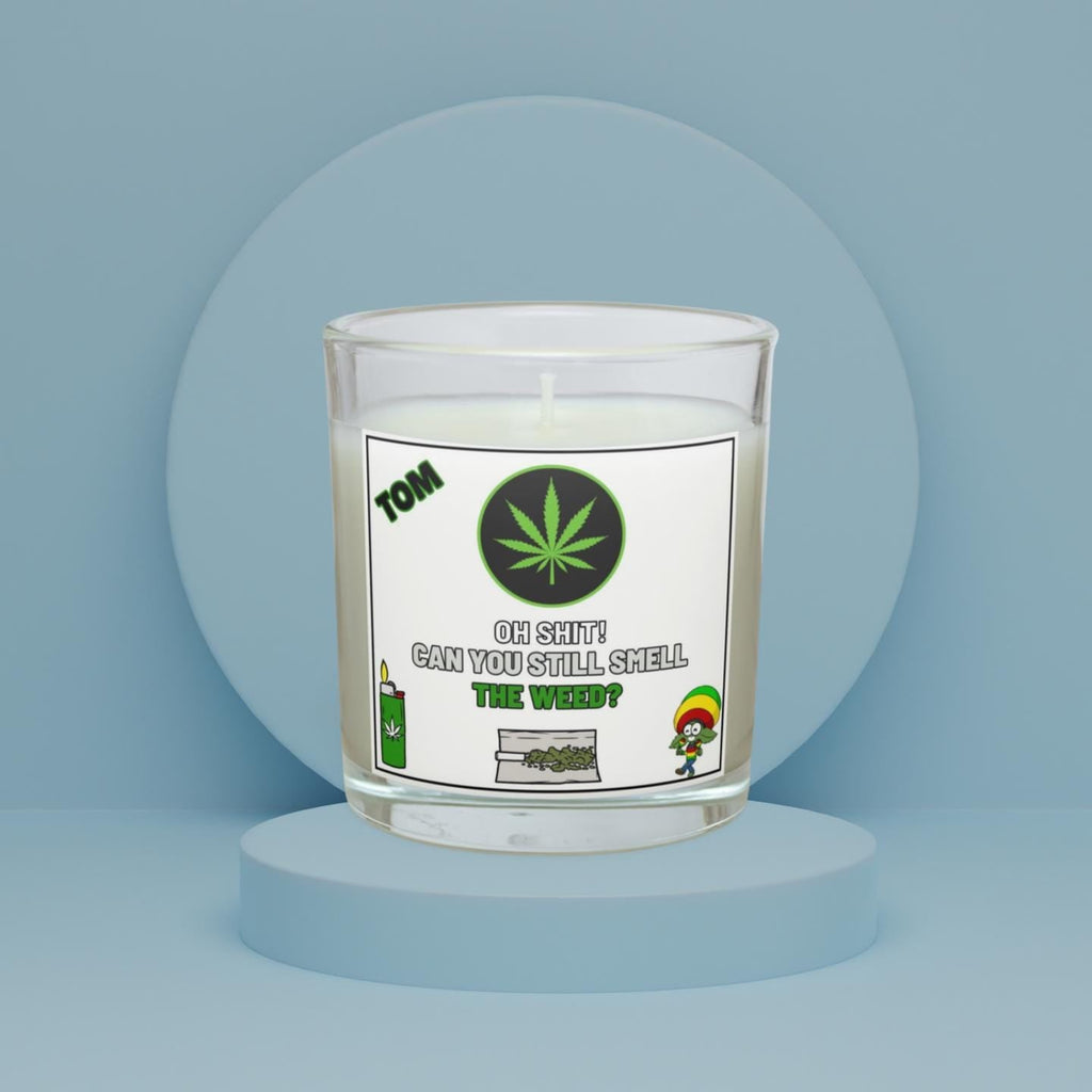 Weed Smokers Personalised Candle | Stoners Gift | Novelty Cannabis Smell Gift | Weed Smell Joke | Boyfriend Gift | Brother Gift | Spliff Etsy