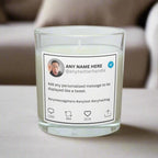 Twitter Post Personalised Candle | Funny Personalised Gift | Twitter Tweet Gift | Social Media Gift | Any Message | X Tweet | Twitter Tweet Etsy