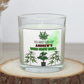 Weed Grow Personalised Candle | Stoner Gift | Funny Cannabis Farm Gift | Funny Gifts for Weed Smokers | Boyfriend | Brother | Cultivation Etsy