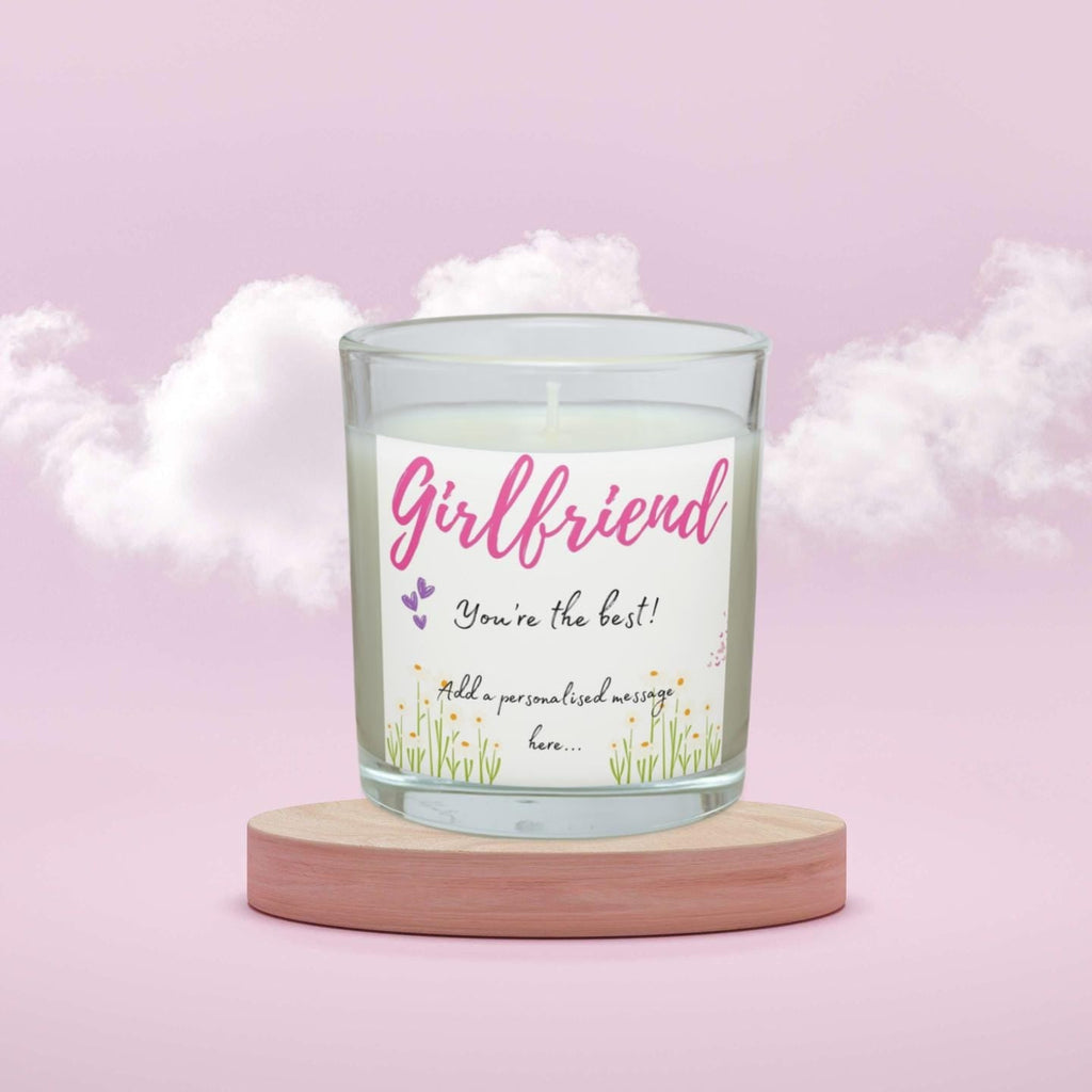 Girlfriend, You're the best Personalised Candle | Girlfriend Message Gift | Girlfriend Anniversary | Girlfriend Birthday | Christmas Gift Etsy