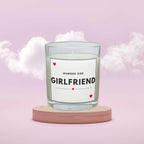 Number 1 Girlfriend Personalised Candle | Girlfriend Message Gift | Number One Girlfriend | Girlfriend Birthday | Christmas | Anniversary Etsy