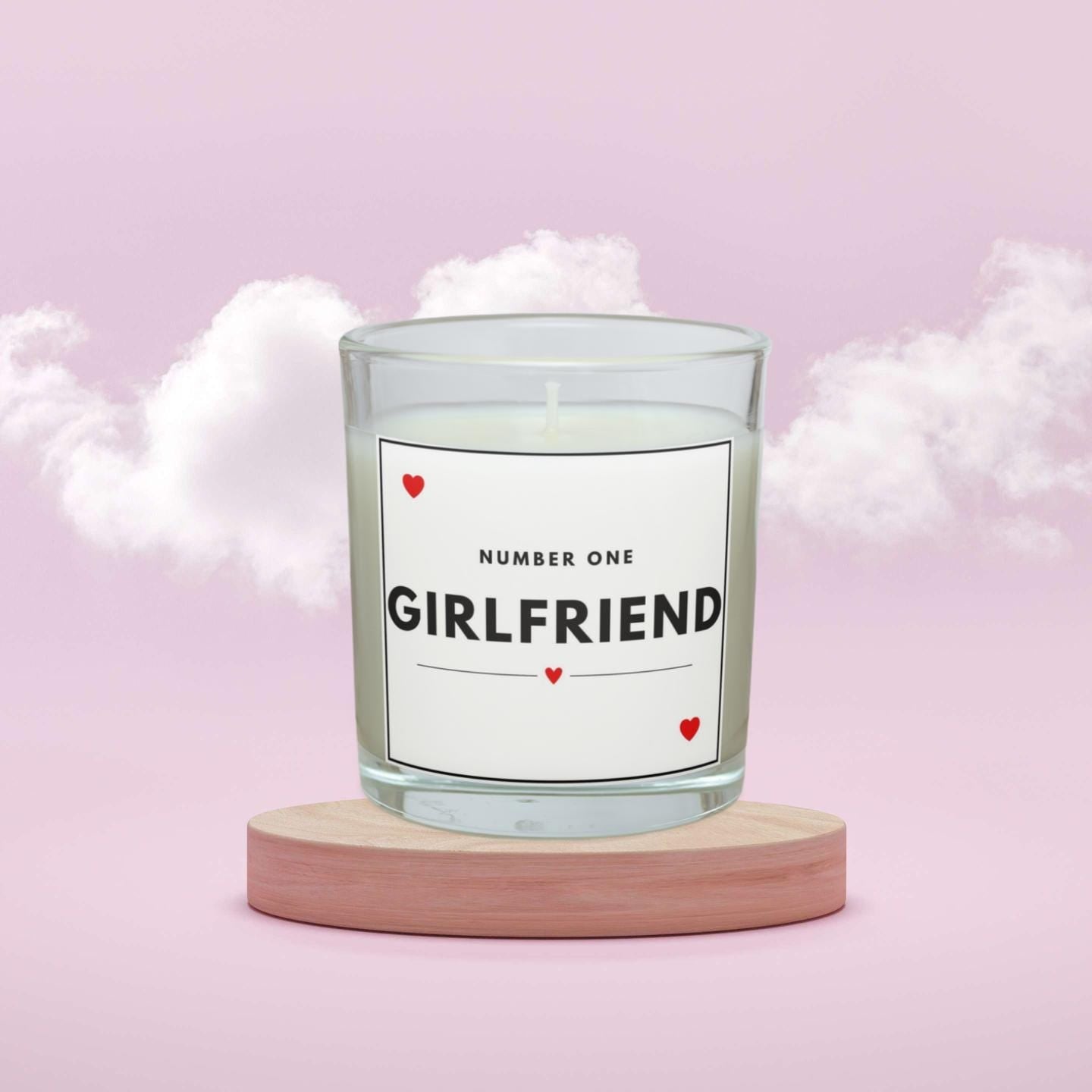 Number 1 Girlfriend Personalised Candle | Girlfriend Message Gift | Number One Girlfriend | Girlfriend Birthday | Christmas | Anniversary Etsy