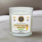 Best Brother Award Certificate Personalised Candle | Funny Best Brother Gift | Best Brother Message Gift | Brother Gift | Brother Joke Award Etsy