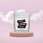 Best Sister Ever Personalised Candle | Best Sister Hearts Message Gift | Message Candle for Sister | Sister Birthday | Thank You Sister Gift Etsy