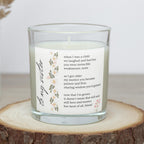To My Sister Poem Candle – Personalised Message