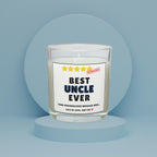 Personalised Best Uncle Ever Stars Candle, Gifts For Uncle, Birthday Gift For Uncle, Thank You Uncle, Best Uncle Gifts Christmas Etsy