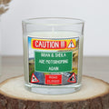 Funny Motorhome Personalised Candle | Campervan Gift | Funny Vanlife Gift | Caravan Funny Gift Idea | Personalised Message Gift | Travel Etsy