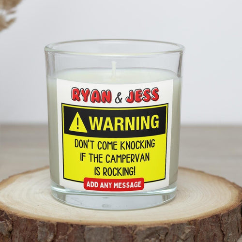 Campervan Is Rocking Funny Motorhome Candle | Vanlife Funny Gift | Rude Adult Joke | Motorhome Gift | Campervan Decor | Fun Caravan Gifts Etsy