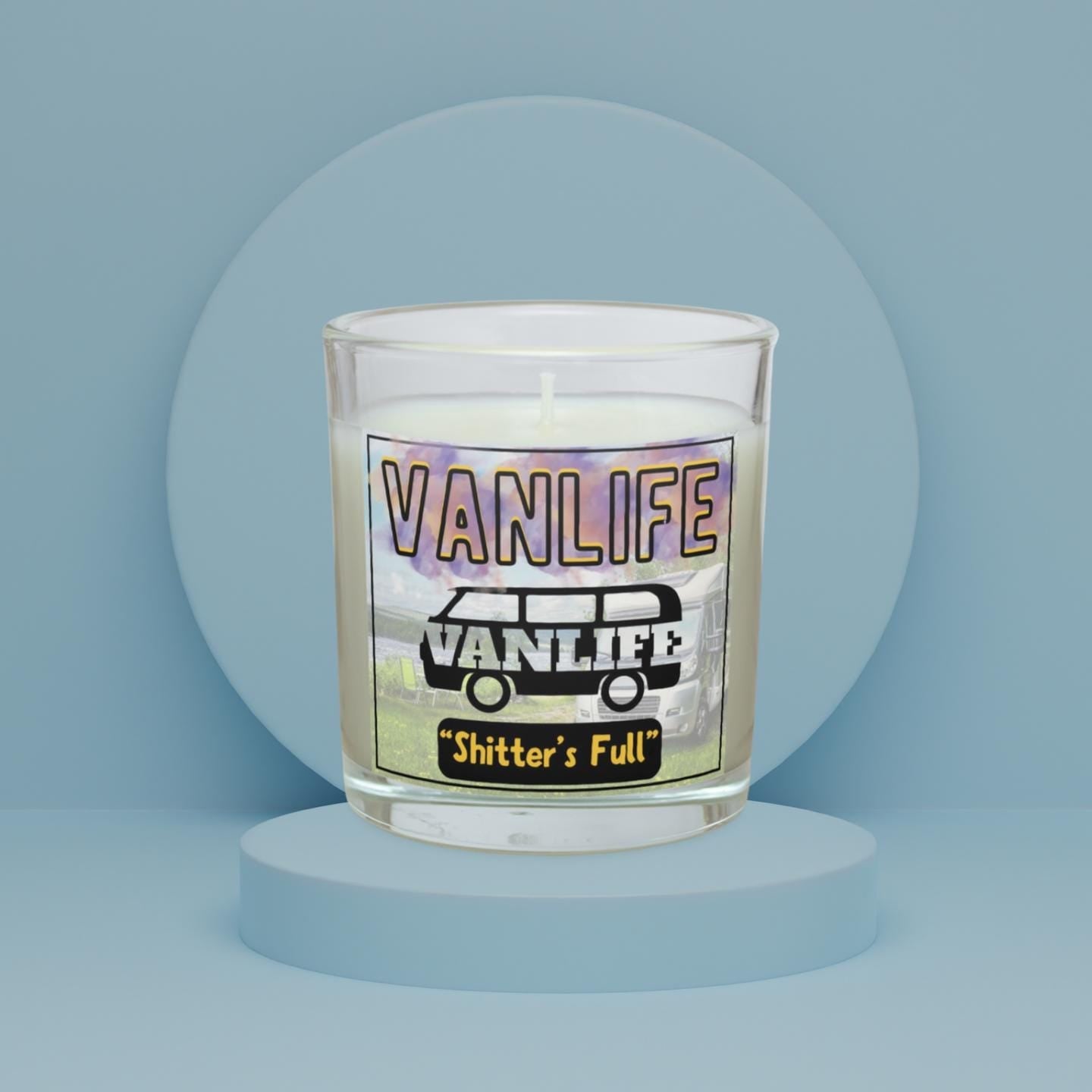 Funny Vanlife Joke Personalised Candle | Vanlife Gift | Vanlife Decoration | Vanlife Accessories | Campervan | Motorhome Decor | Any Message Etsy