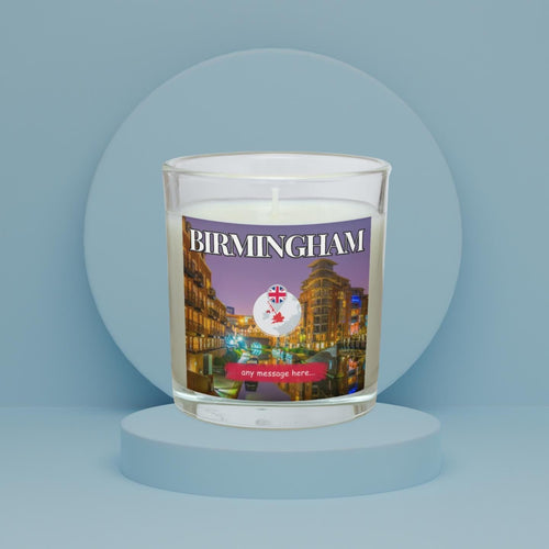 Birmingham Personalised Candle | Birmingham City Gift | Brummie Message Gift | Birmingham Holiday Candle | Birmingham Travel Candle Gift Etsy