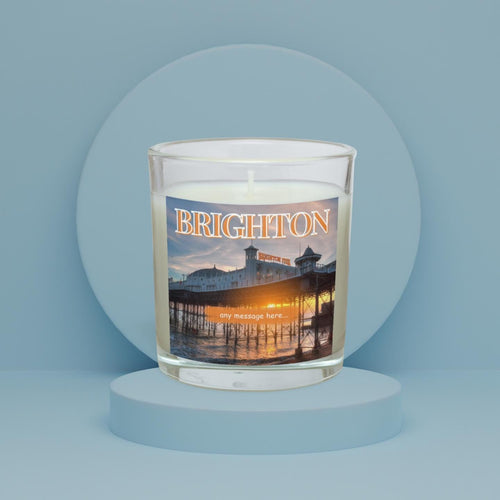 Brighton Personalised Candle | Brighton Gift | Brighton Candle gift | Brighton Home Decor | Brighton Holiday | Brighton Pier Candle Message Etsy