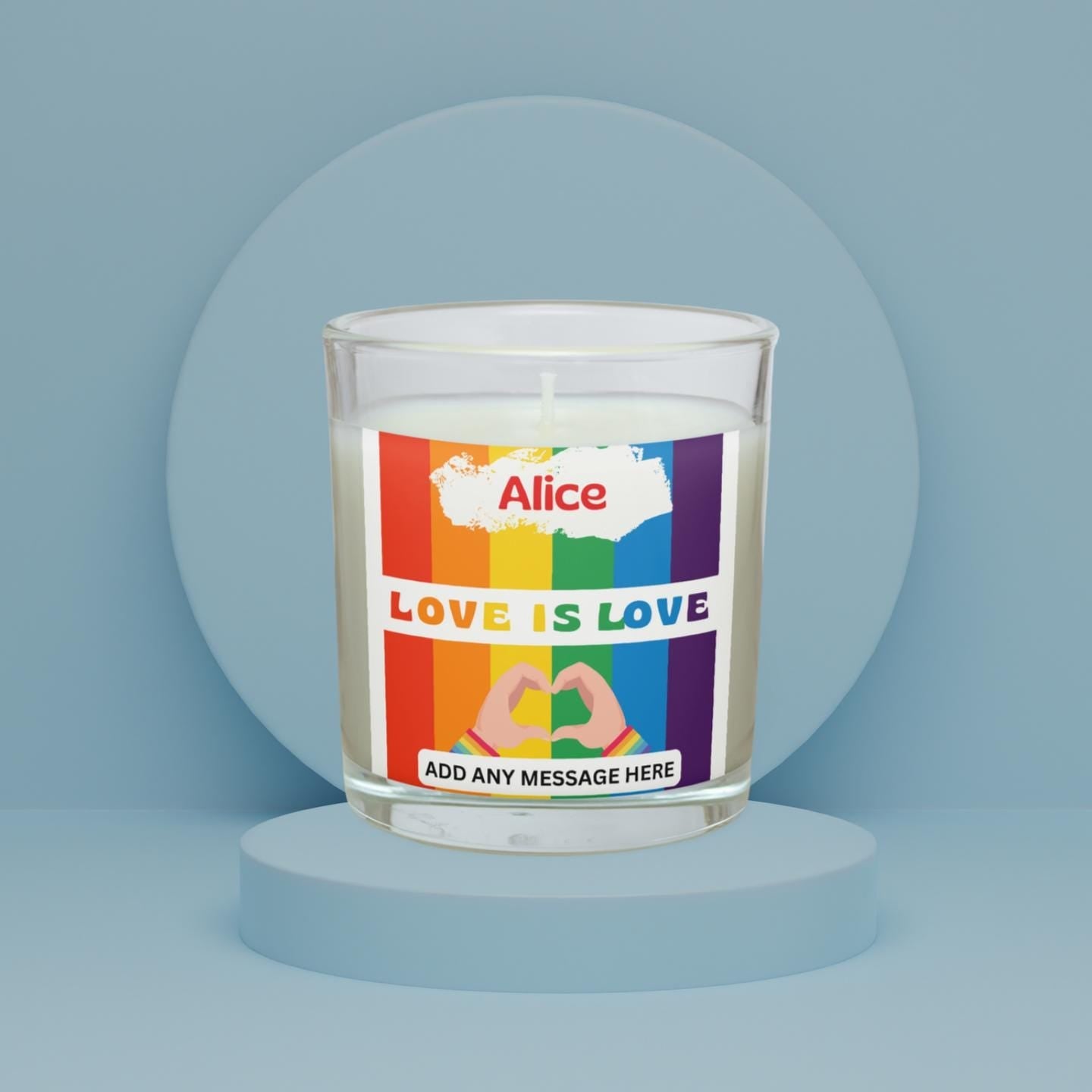 Love is Love Personalised Name Candle | LGBTQ Gifts | Gay Relationship Gift | Gifts for Gay Couple | Pride Gift | Gift for Lesbian Couple Etsy