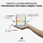 Let's Celebrate Pride Personalised Candle | LGBTQ Gifts | Gay Pride Gift | Gift for Gay Pride | Personalised Gay Message Gift | Lesbian Gift Etsy