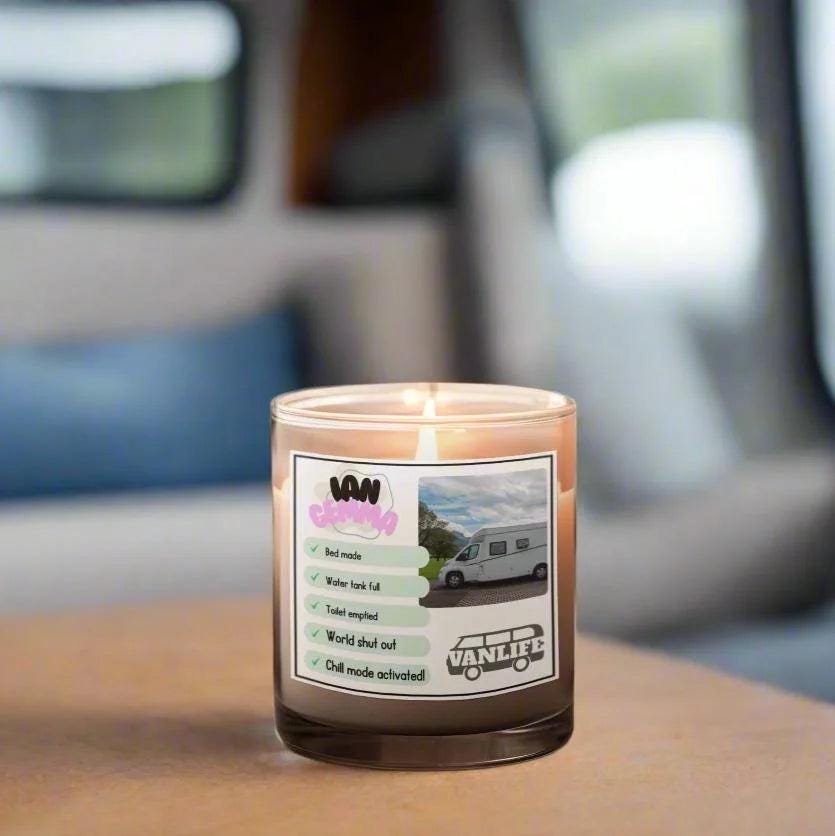 Motorhome Checklist Personalised Photo Candle | Vanlife gift | Campervan Gift | Motor homing | Motorhome decoration | Vanlife Travel candle Etsy