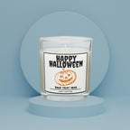 Halloween Pumpkin Personalised Candle | Halloween Decoration | Trick or Treat | Halloween Party | Halloween Decorations | Pumpkin Message Etsy