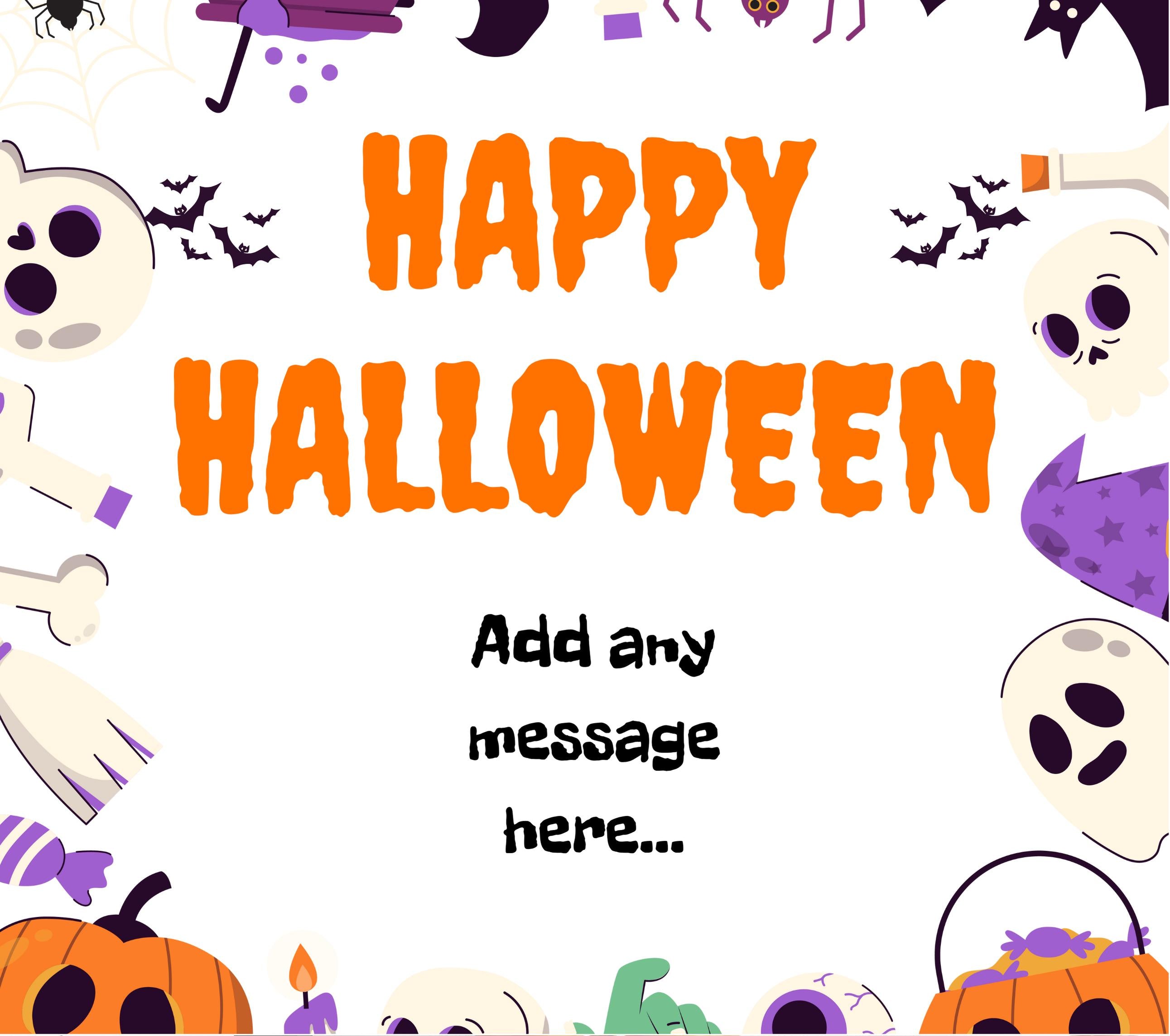 Happy Halloween Personalised Candle | Halloween Decoration | Trick or Treat | Halloween Party Decorations | Halloween Home Decor | Halloween Etsy