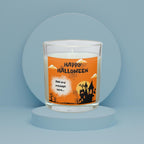 Happy Halloween Personalised Candle | Custom Halloween Message | Trick or Treat | Halloween Home  | Halloween Party Decoration | Halloween Etsy