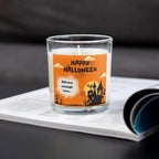 Happy Halloween Personalised Candle | Custom Halloween Message | Trick or Treat | Halloween Home  | Halloween Party Decoration | Halloween Etsy