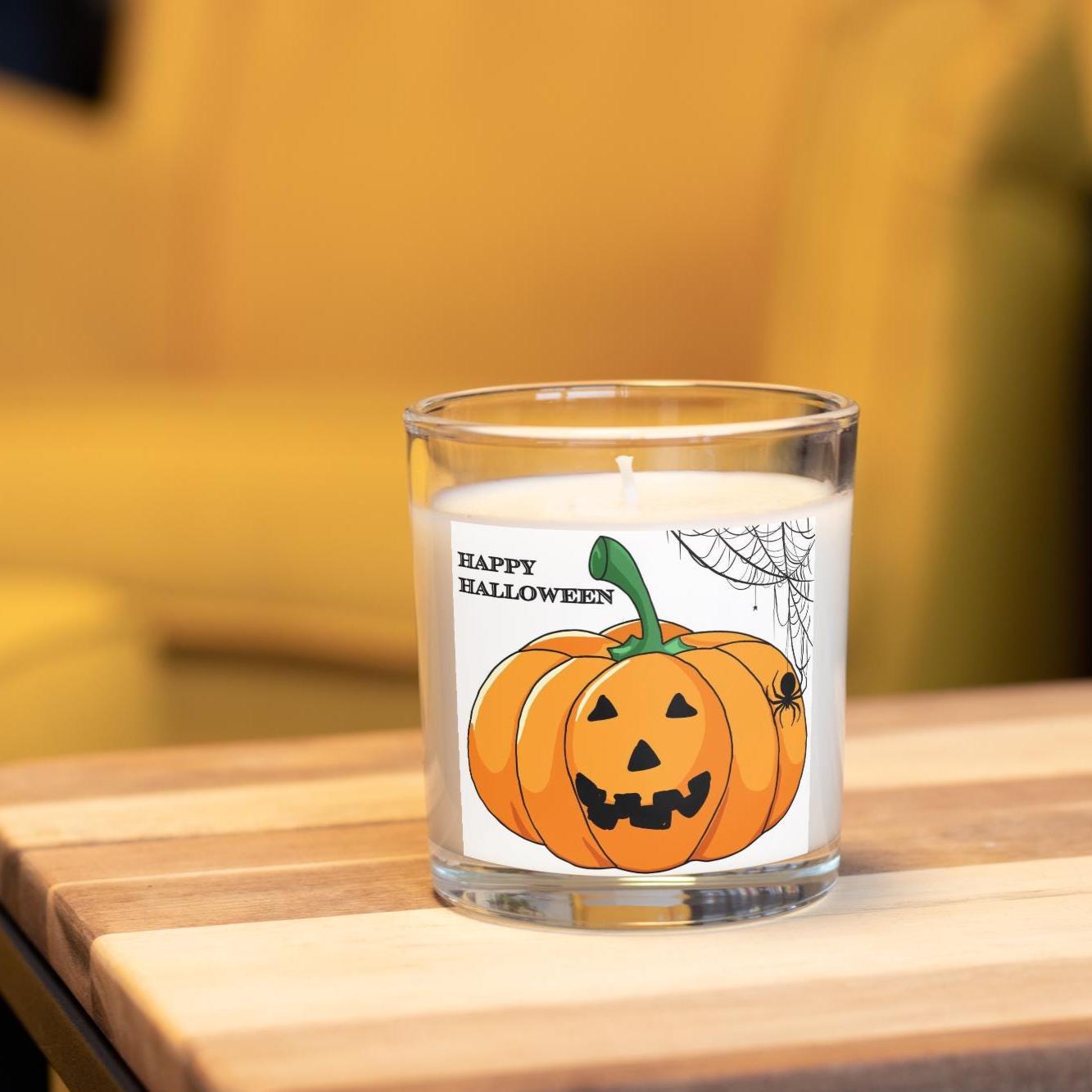 Halloween Pumpkin Personalised Candle | Halloween Decoration | Trick or Treat | Happy Halloween | Halloween Party Gift | Custom Halloween Etsy