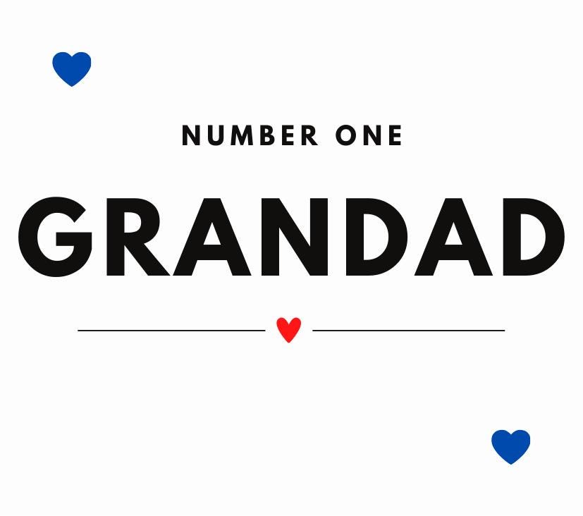 Number One Grandad Personalised Candle Gift | Best Grandad Gift | Grandad Appreciation | Thank You Grandad Candle | Gift from Grandchildren Etsy