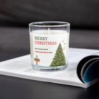 Merry Christmas Tree Candle | Personalised Candle | Christmas Gift | Festive Decorations | Christmas Candle | Custom Christmas Message Gifts Etsy