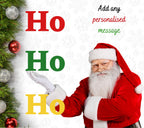 Ho Ho Ho Santa Message Personalised Candle | Christmas Message Gift | Secret Santa Gift | Festive Decoration | Funny Santa Christmas Message Etsy