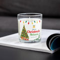 Merry Christmas Personalised Candle | Festive Name And Message Gift | Christmas Name Candle | Gift for Christmas | Secret Santa Message Gift Etsy
