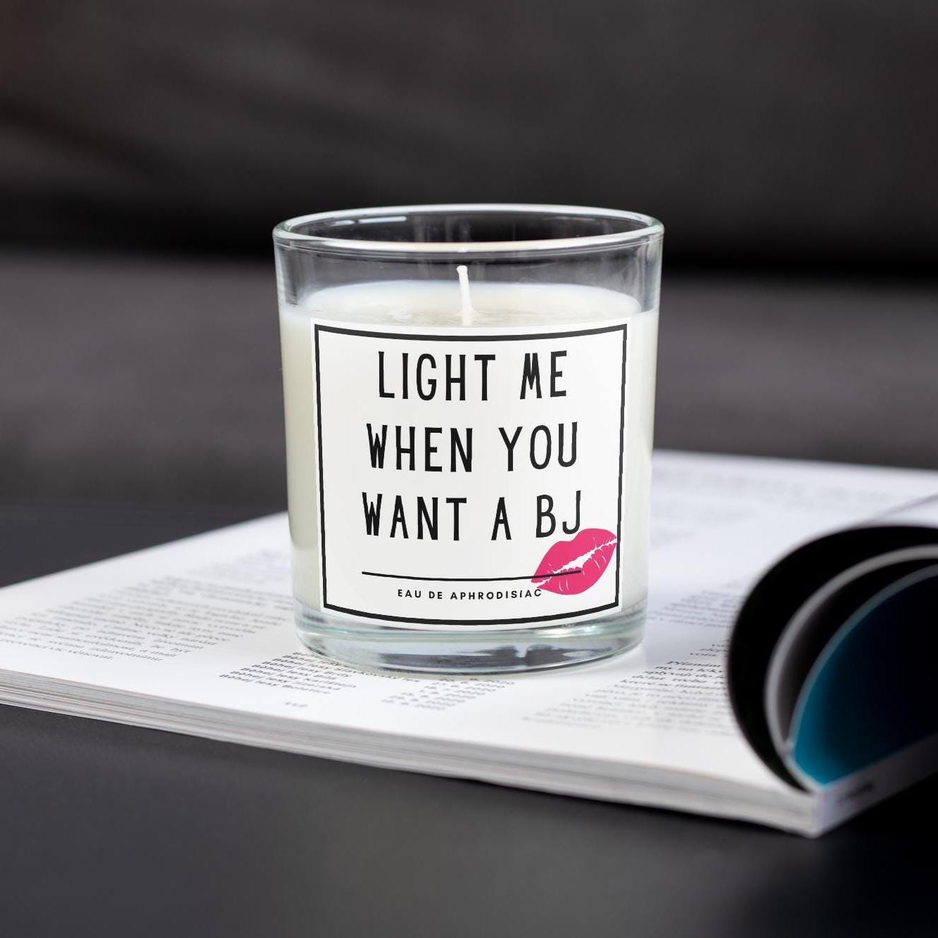 Blowjob Personalised Candle | Rude Adult Gift | Funny Blowjob Candle | Novelty Blowjob Gift | Rude Relationship Candle | Funny Blowjob Gifts Etsy