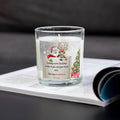 Santa Reindeer Christmas Message Personalised Candle | Christmas Gifts | Santa Message | Personalised Santa Letter | Christmas Scene Gift Etsy