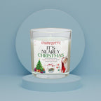 It's nearly Christmas Festive Candle | Personalised Candle | Festive Christmas Message | Custom Christmas Message | Christmas Countdown Gift Etsy