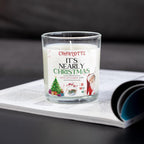 It's nearly Christmas Festive Candle | Personalised Candle | Festive Christmas Message | Custom Christmas Message | Christmas Countdown Gift Etsy