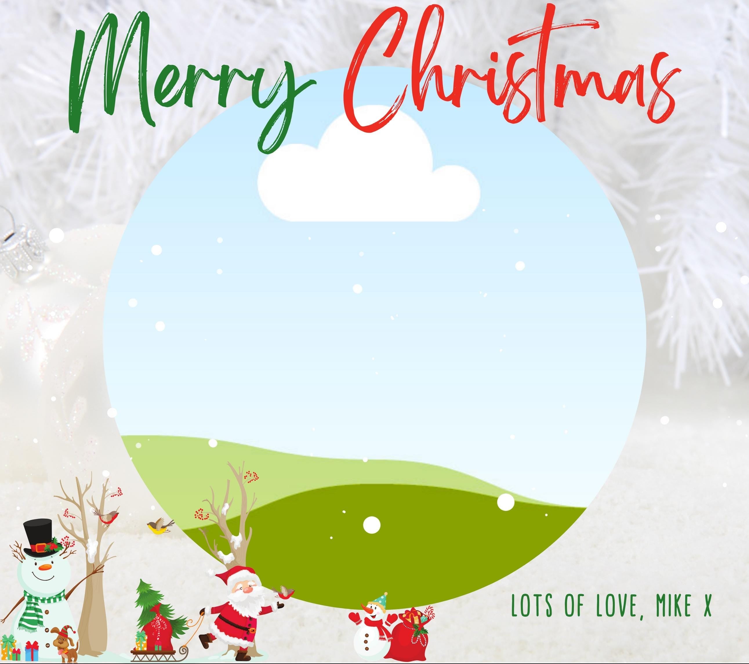 Merry Christmas Photo Message Personalised Candle | Photo Message Christmas Candle | Photo Gift for Christmas | Xmas Decor | Secret Santa Etsy