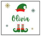 Christmas Name Personalised Candle | Custom Name Christmas Gift | Christmas Eve Box Ideas | Secret Santa | Christmas Countdown Candle Gift Etsy
