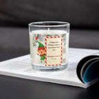 Christmas Message Personalised Candle | Fun Christmas Decoration | Cute Christmas Message Gift | Christmas Countdown Candle | Custom Candle Etsy