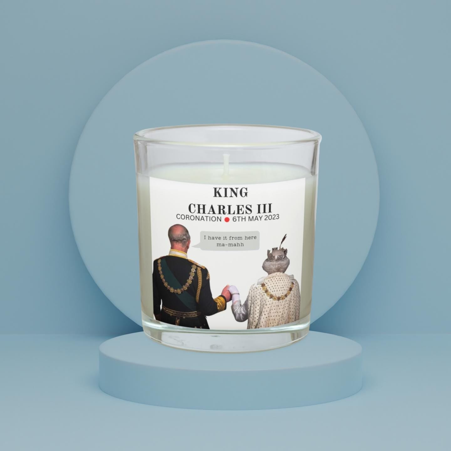 King Charles III Coronation Candle | King & Queen | Royal Family Gifts | King Charles Coronation | King Charles Queen Elizabeth Candle Gift Etsy
