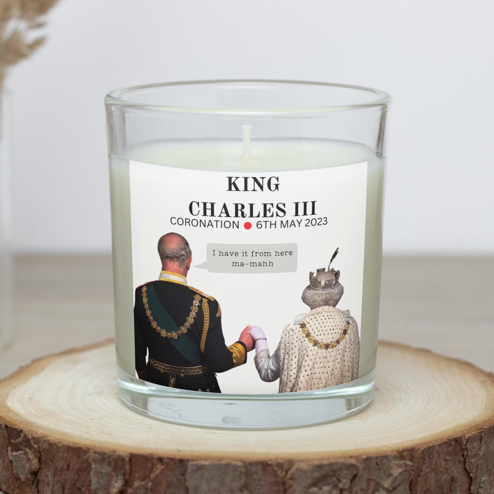 King Charles III Coronation Candle | King & Queen | Royal Family Gifts | King Charles Coronation | King Charles Queen Elizabeth Candle Gift Etsy